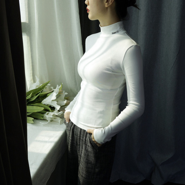 Καθημερινή γυναικεία μπλούζα με κολάρο και μακρύ μανίκι σε τέσσερα χρώματα