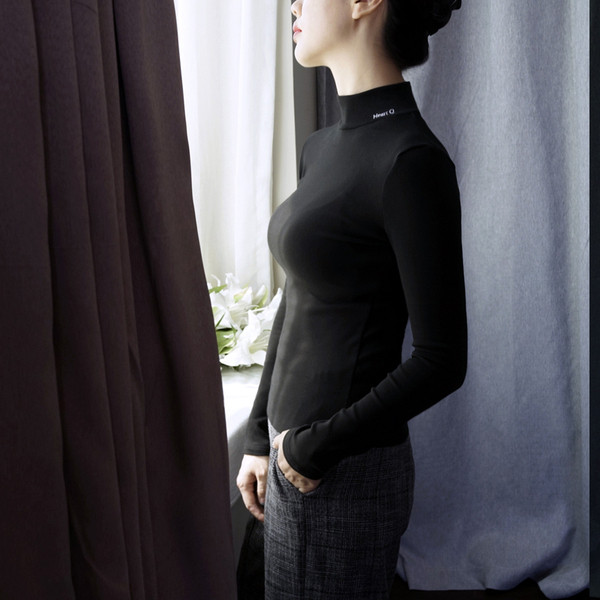 Καθημερινή γυναικεία μπλούζα με κολάρο και μακρύ μανίκι σε τέσσερα χρώματα