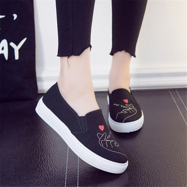 Mocasini casual dama cu aplicatie alb-negru