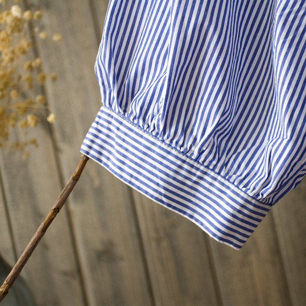 Modern női széles ing 3/4 ujjal, két színben