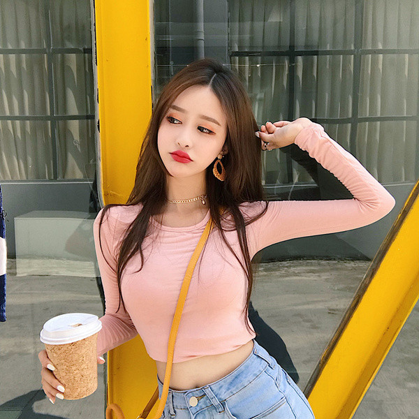 Bluza scurta dama sport-casual in doua culori