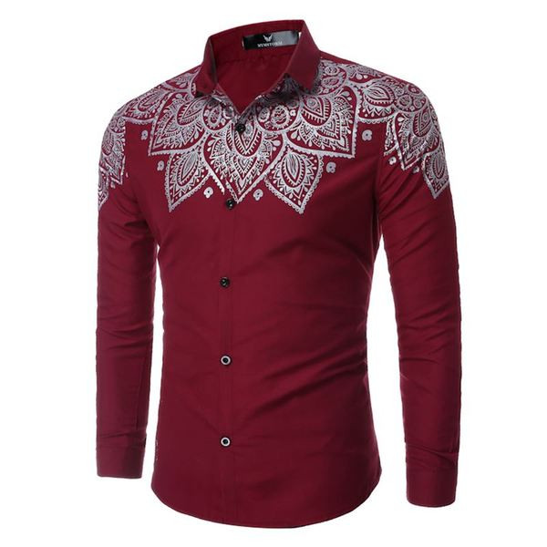 Stílusos férfi ing rátéttel, két színben