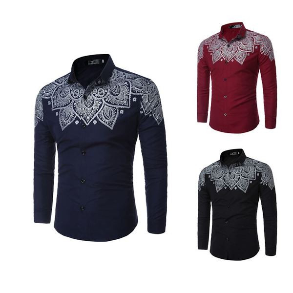 Stílusos férfi ing rátéttel, két színben