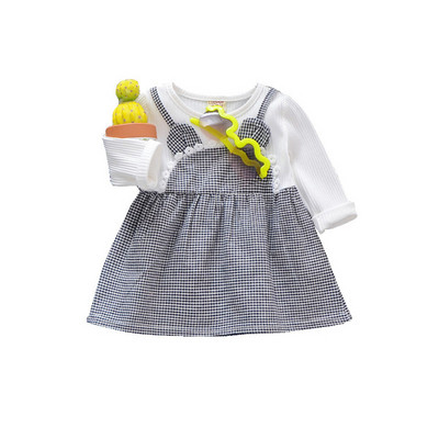 Gyerekruha O-alakú gallérral és hosszú ujjú, két színben