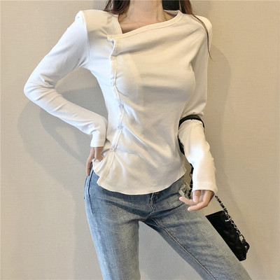 Női alkalmi fehér blúz