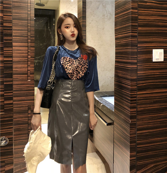 Modern női blúz rátéttel, 2 színben