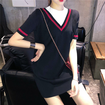 Foltos-alkalmi női ruha két színben