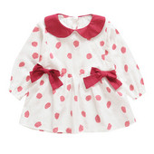 Modern gyerekruha szalagokkal és hosszú ujjú két színben