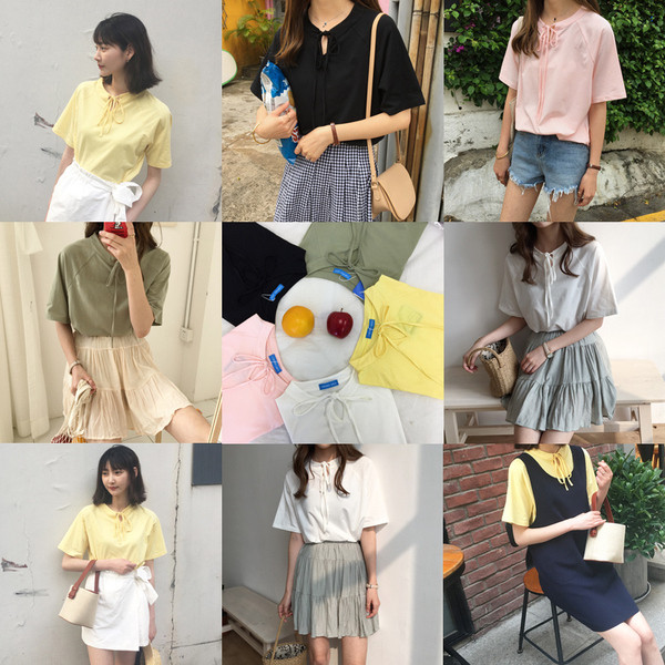 Alkalmi női ing rövid ujjal, több színben