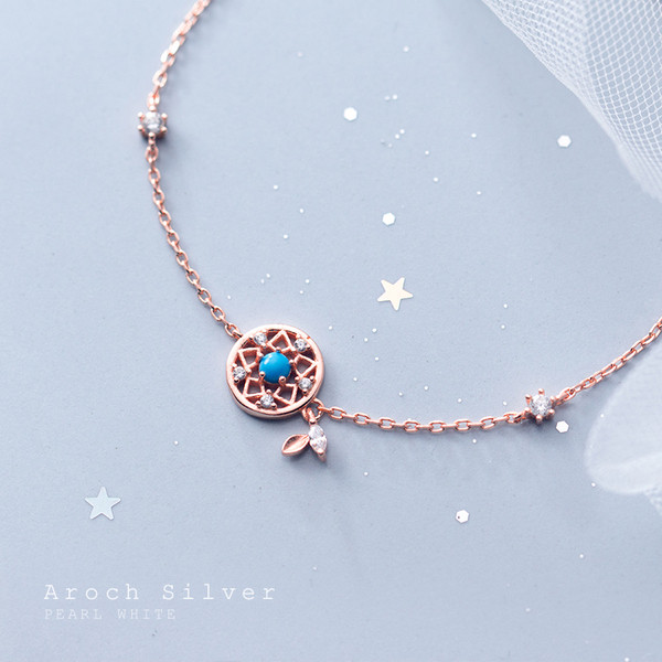 Γυναικείο βραχιόλι με μπλε πέτρα