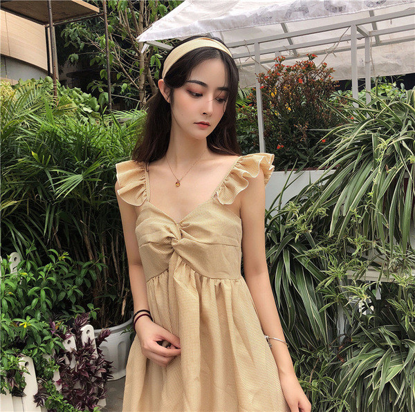 Alkalmi női ruha pántokkal, két színben