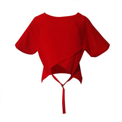 Μοντέρνα γυναικεία μπλουζάκια με ανοικτή πλάτη σε διάφορα χρώματα