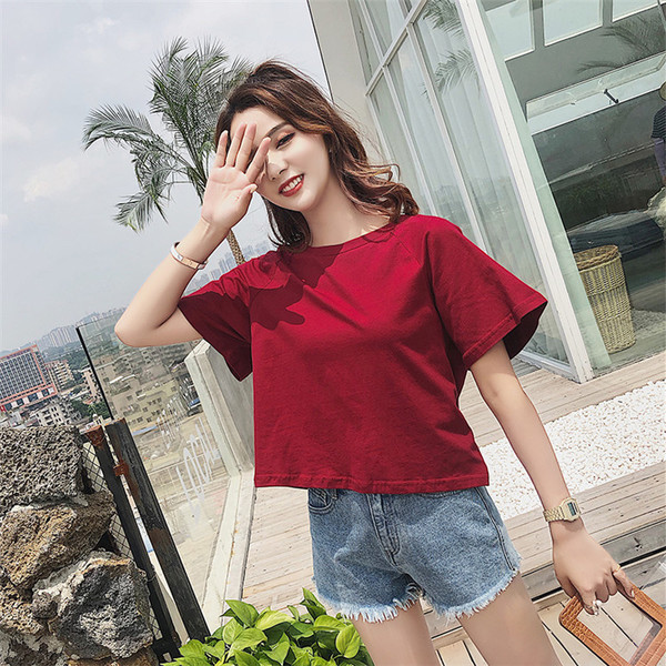 Μοντέρνα γυναικεία μπλουζάκια με ανοικτή πλάτη σε διάφορα χρώματα