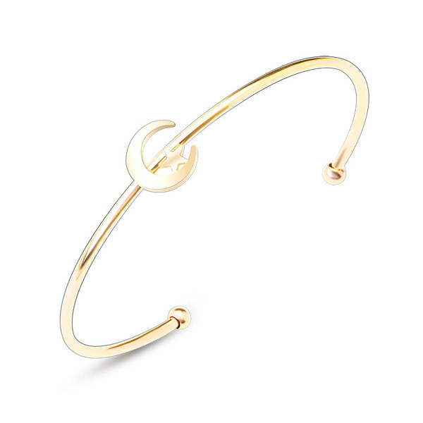 Női karkötő arany és ezüst színben