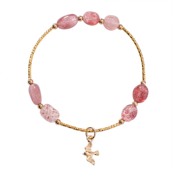 Modern női karkötő gyöngyökkel több színben