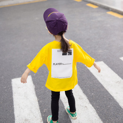 Gyermek blúz lányoknak, hosszú ujjú, három színben feliratos