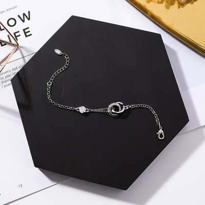 Hétköznapi női karkötő ezüst és arany színben