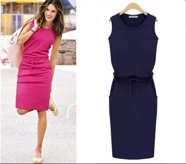 Sport és alkalmi női ruha három színben