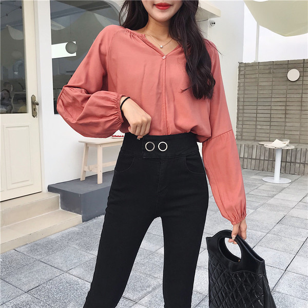 Modern női farmer magas derékkal, két színben