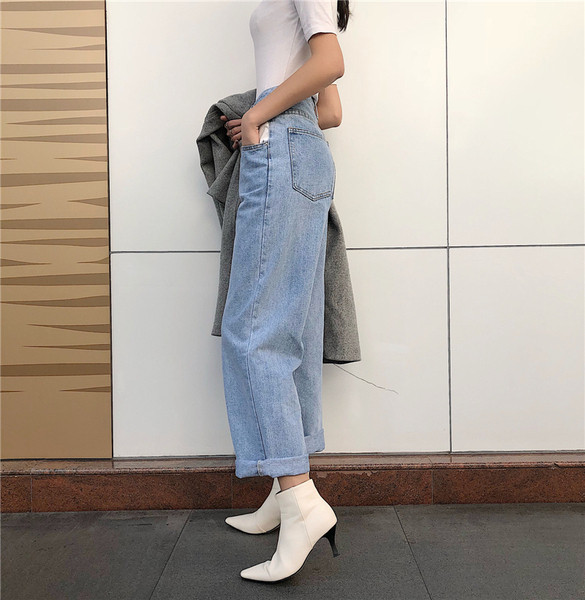 Női farmer retro stílusú új modell