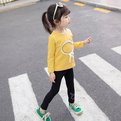 Modern gyerekblúz lányoknak több színben, mintával