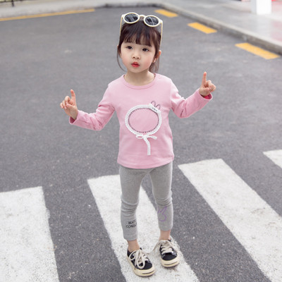 Modern gyerekblúz lányoknak több színben, mintával