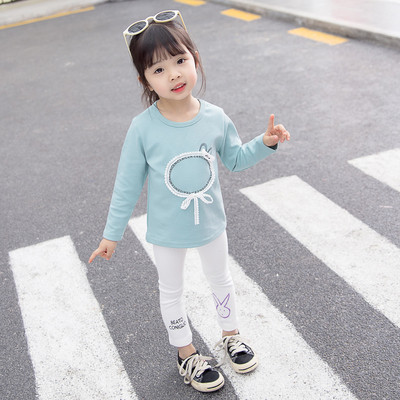 Modern gyerekblúz lányoknak több színben, mintával