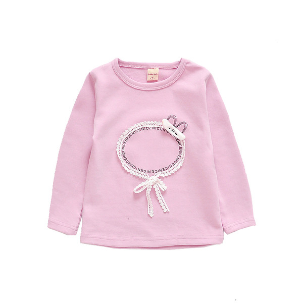 Modern gyerekblúz lányoknak több színben, mintával