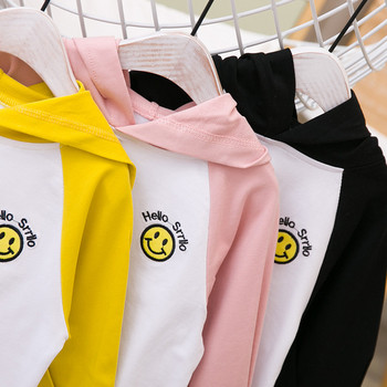 Παιδική μπλούζα για αγόρια και κορίτσια με κουκούλα σε τρια χρώματα