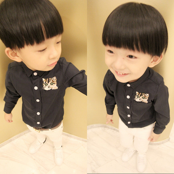 Modern gyereking fekete-fehér rátéttel