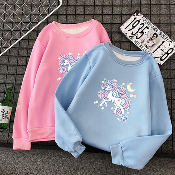 Модерна детска блуза за момичета в различни цветове