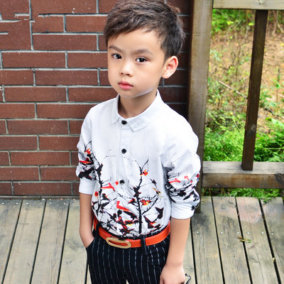 Elegáns gyerek ing fiúknak két színben két modellben