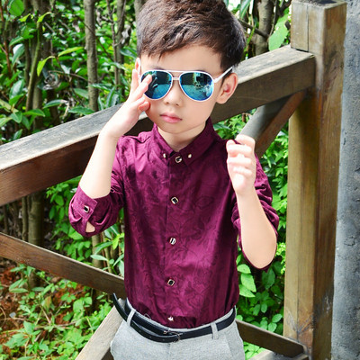 Elegáns gyerek ing fiúknak két színben két modellben