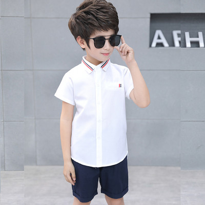 Modern gyereking rövid ujjú, dekoratív zsebbel