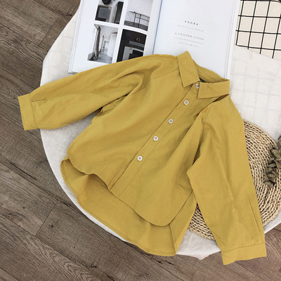 Modern gyerek ing fiúknak három színben felirattal