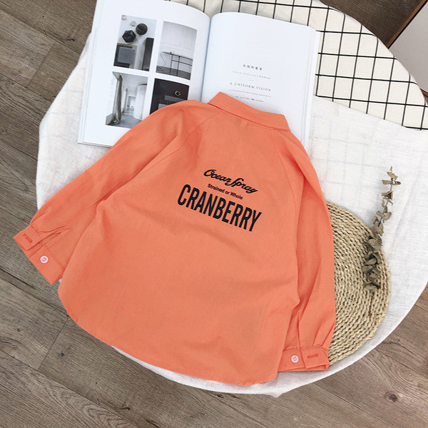 Modern gyerek ing fiúknak három színben felirattal