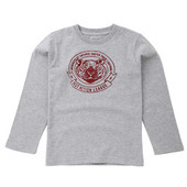 Gyerek blúz fiúknak fekete szürke és fehér rátéttel