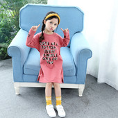 Sportos gyerek blúz lányoknak két színben felirattal