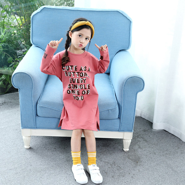 Sportos gyerek blúz lányoknak két színben felirattal