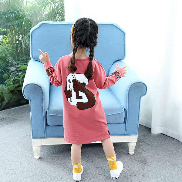 Sportos gyerek blúz lányoknak két színben felirattal