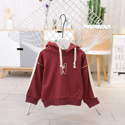 Lezser gyerek blúz fiúknak kapucnival két színben