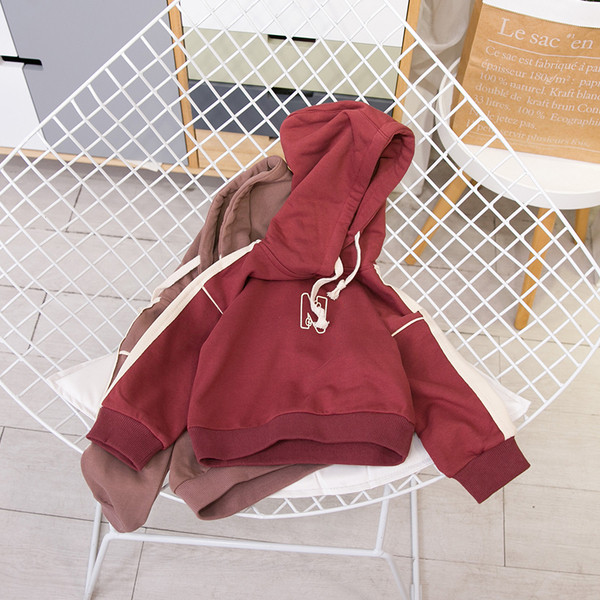 Lezser gyerek blúz fiúknak kapucnival két színben