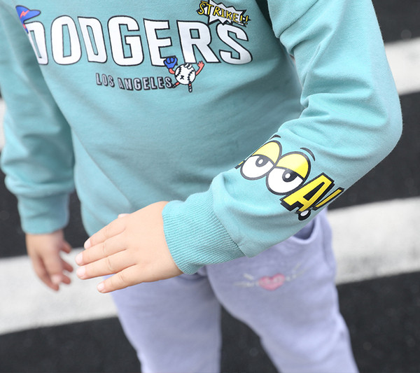 Αθλητική-casual μπλούζα για  κορίτσια σε τρία χρώματα με εκτύπωση