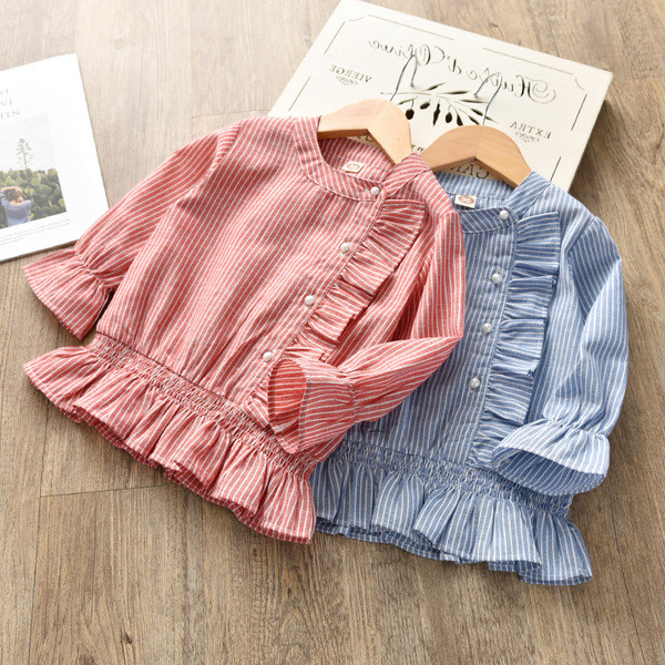 Gyönggyel díszített csíkos gyereking két színben