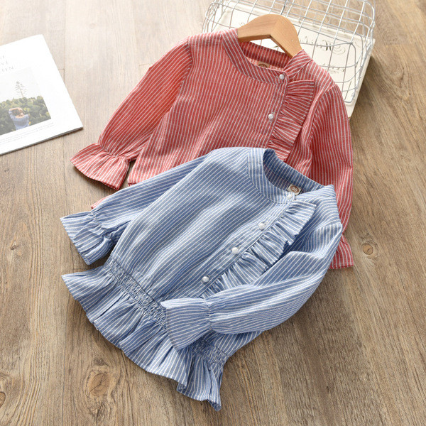 Gyönggyel díszített csíkos gyereking két színben