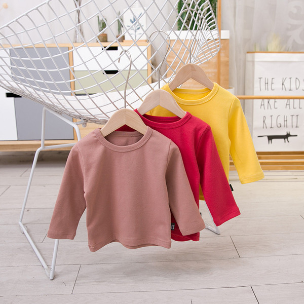 Gyerek blúz fiúknak és lányoknak, hosszú ujjal több színben