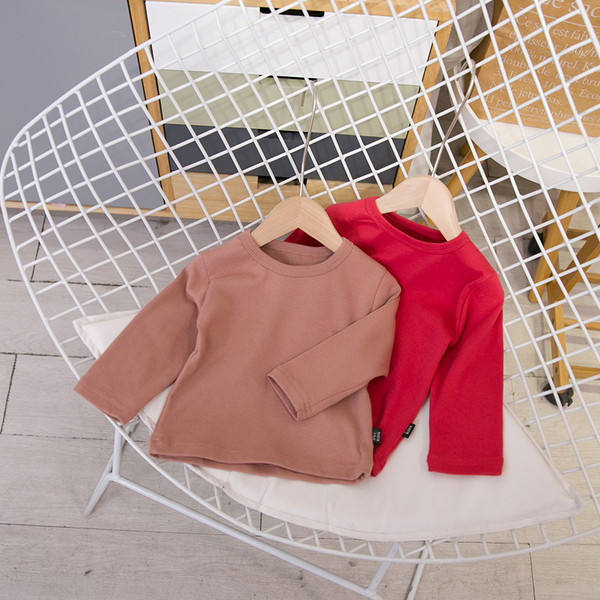 Gyerek blúz fiúknak és lányoknak, hosszú ujjal több színben