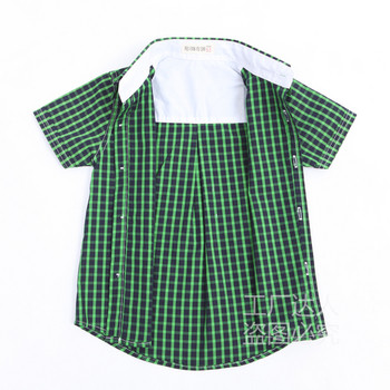 Ежедневна детска риза с къс ръкав в няколко цвята