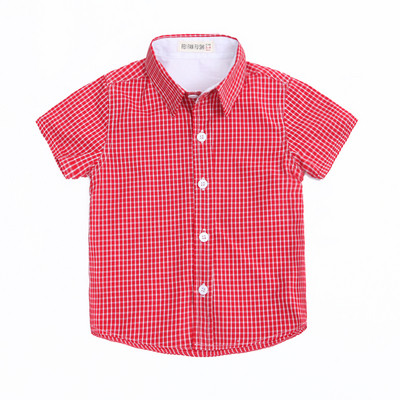 Alkalmi gyerek ing rövid ujjal több színben