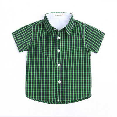 Alkalmi gyerek ing rövid ujjal több színben